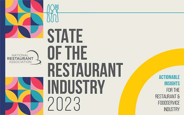 2023 State of the Restaurant Industry Report Cover