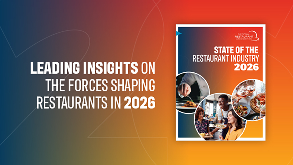 2026 State of the Restaurant Industry Report Banner