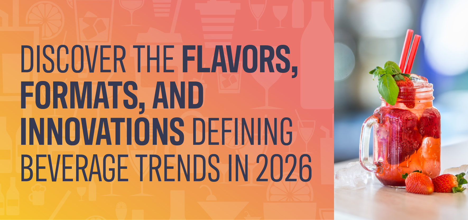 Graphic of 2026 Beverage Trends report