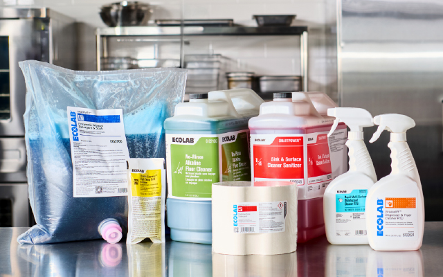 photo of Ecolab commercial products