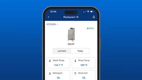 photo of a smartphone screen running DishIQ app